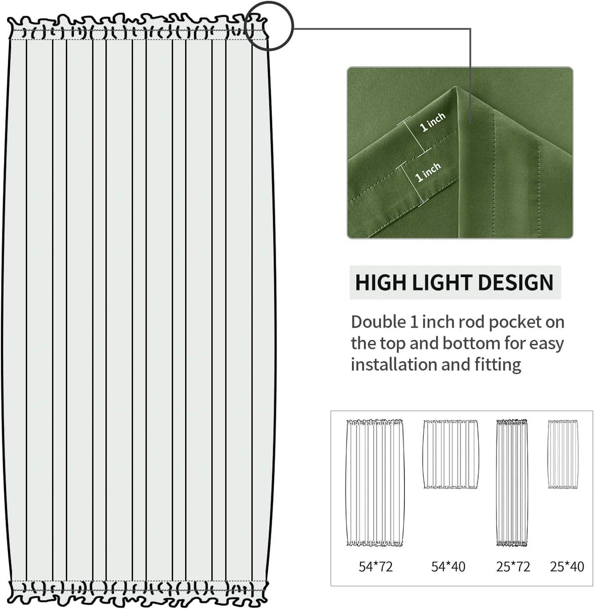 French Door Curtains