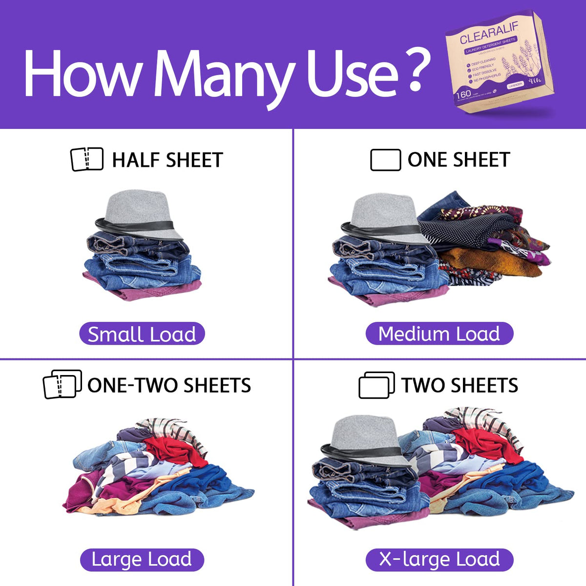Laundry Detergent Sheets (480 Count)