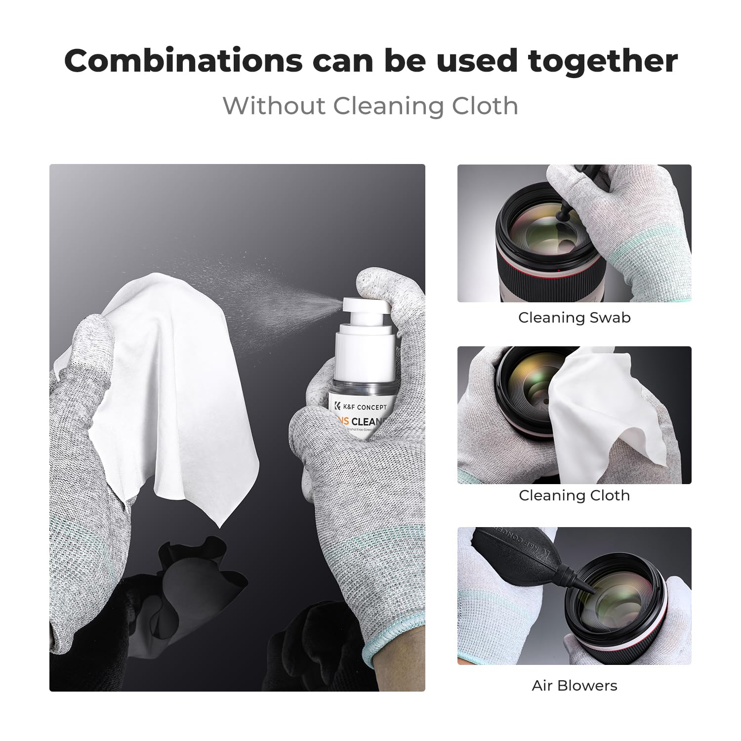 Spray and Lens Cleaner Care Kit