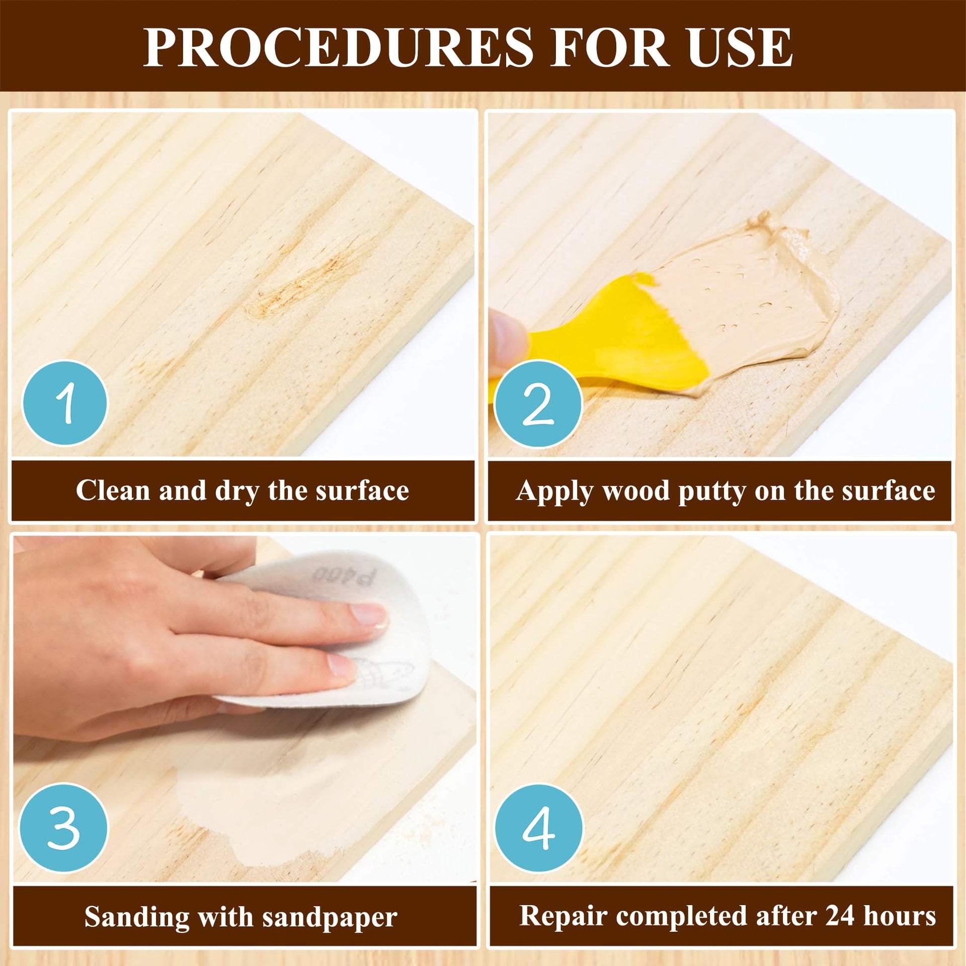 Natual Wood Filler (9.87 Ounce)