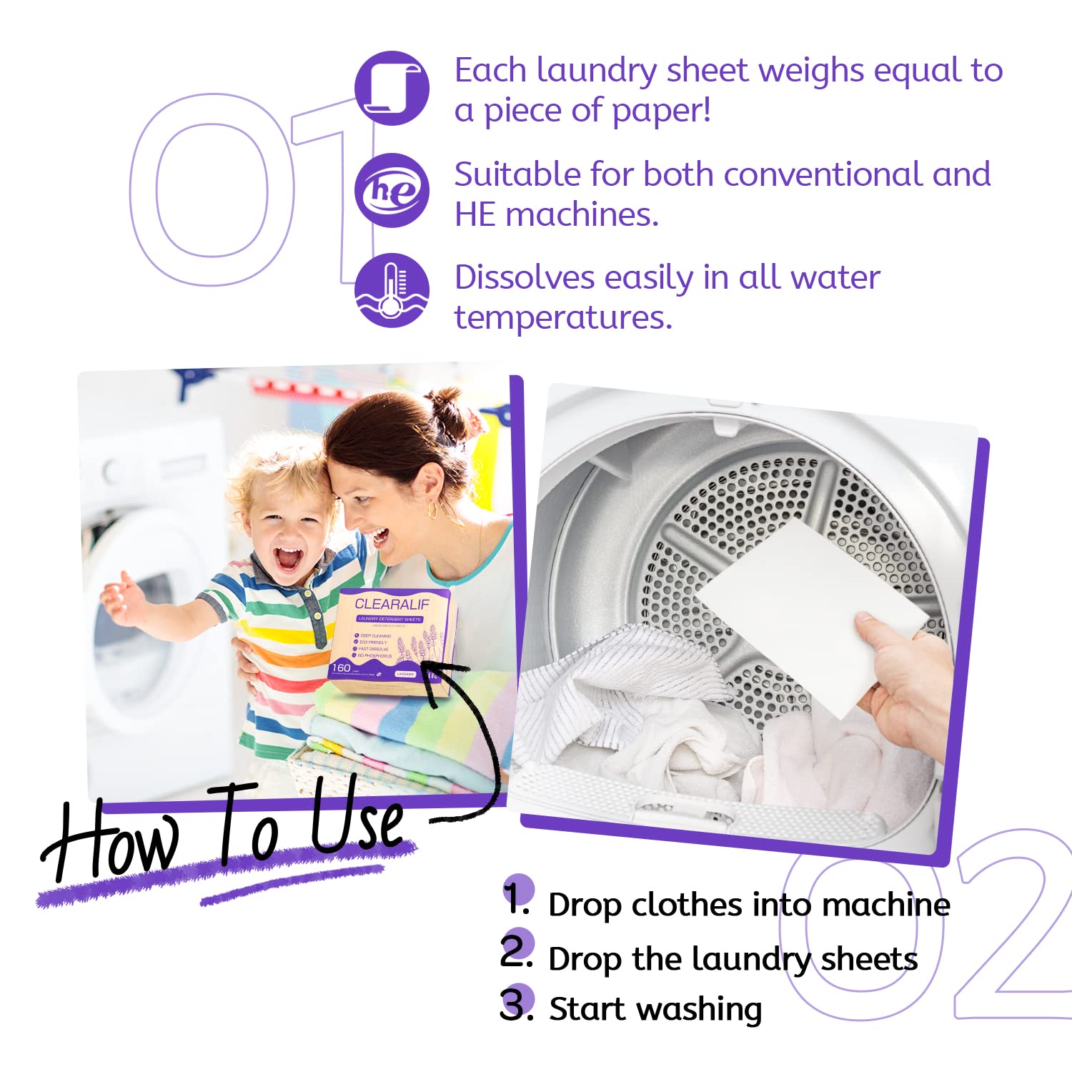 Laundry Detergent Sheets (480 Count)