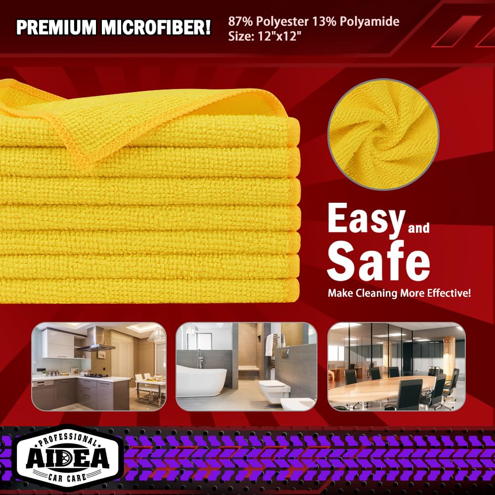 Microfiber Cleaning Cloth (10 Count)