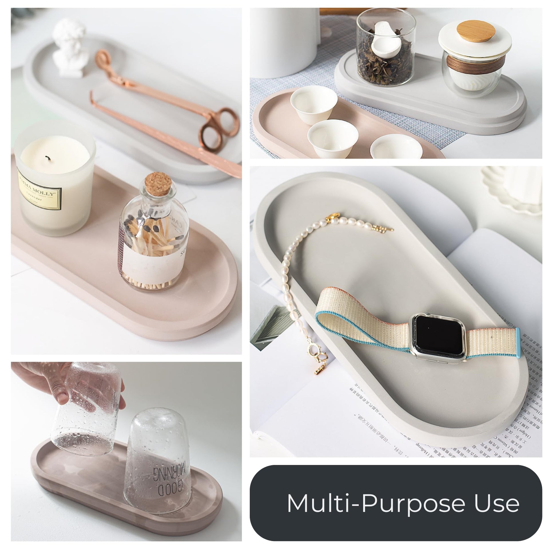 Diatomaceous Earth Stone Sink Tray