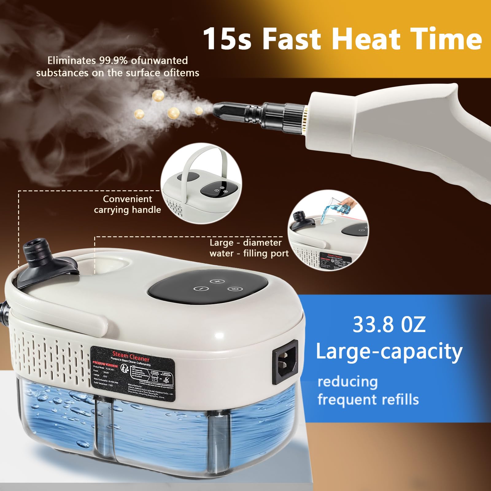 Handheld Steam Cleaner