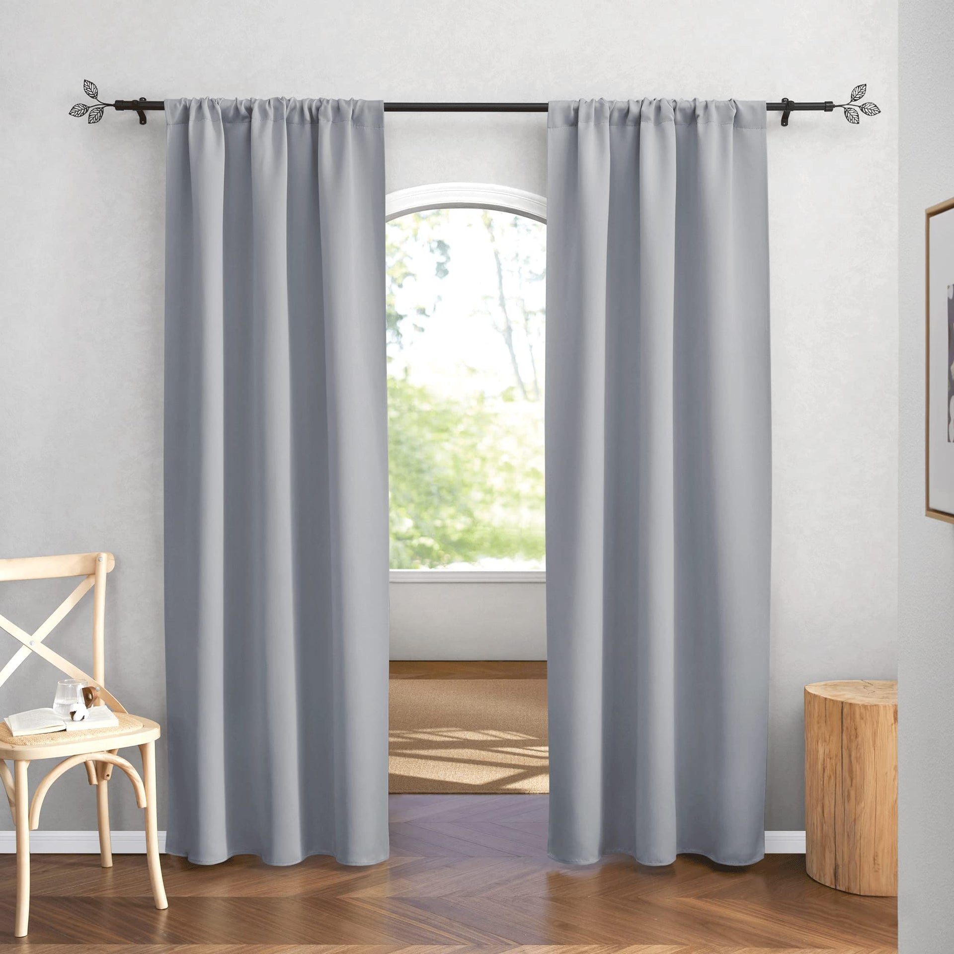Blackout Curtains for Bedroom Living Dining Room 84 inches Long (2 Count)