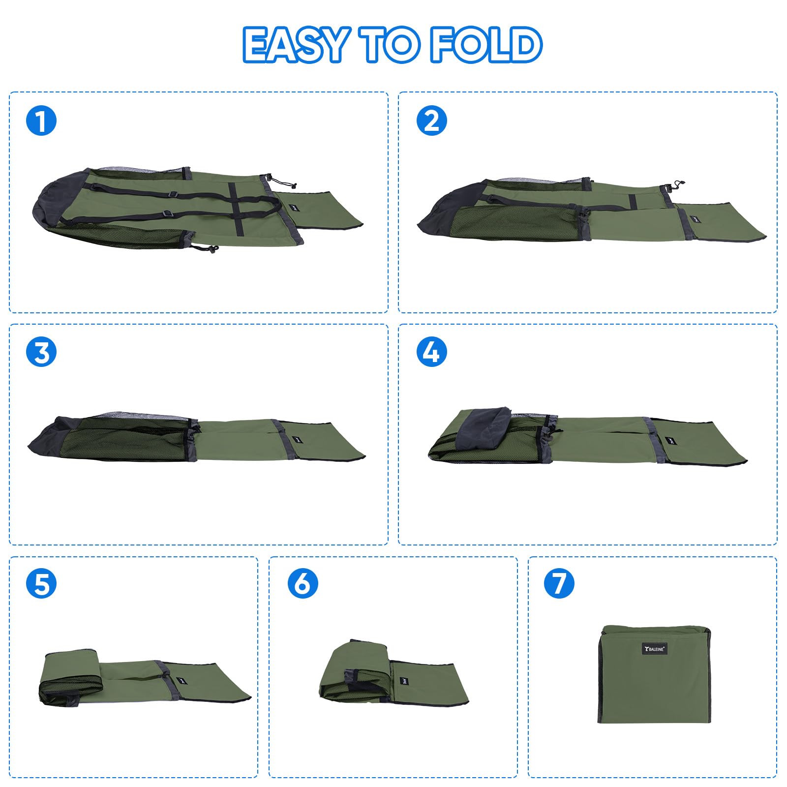 120L Laundry Bag Backpack