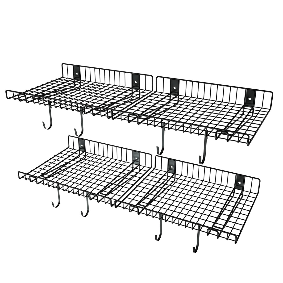 4 Pack Garage Wall Shelf (4 Count)