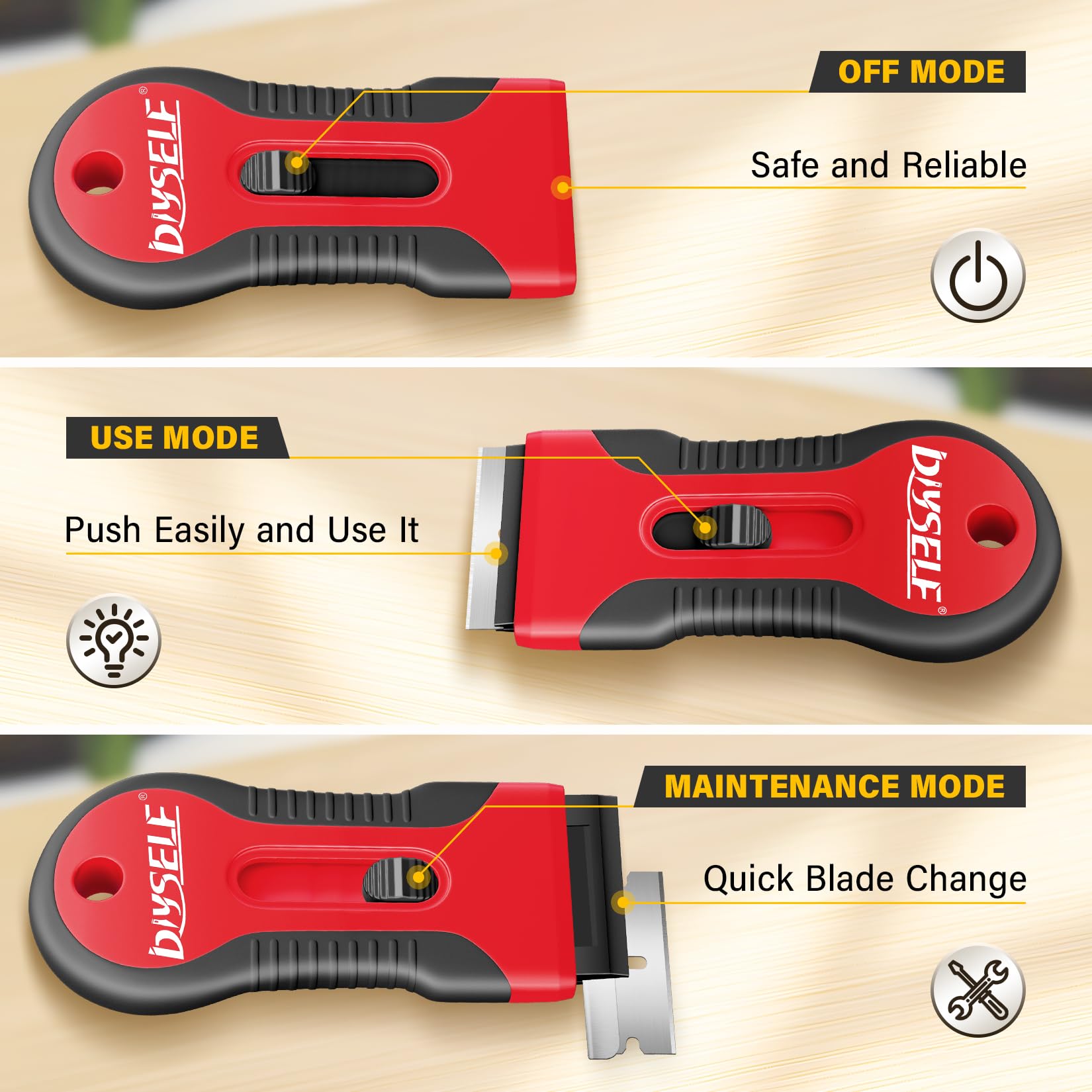 2 Pack Razor Scraper