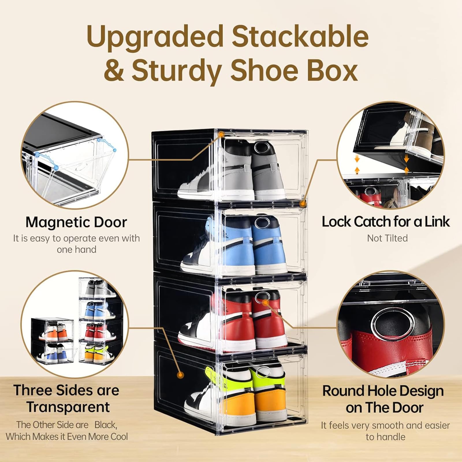 10 Pack Shoe Storage (10 Count)