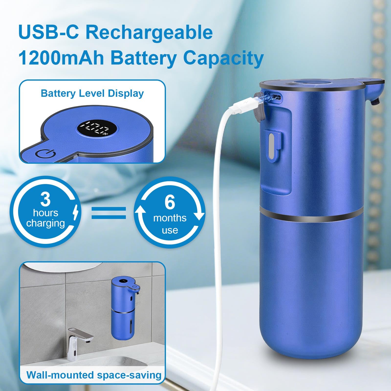 Automatic Liquid Soap Dispenser Touchless