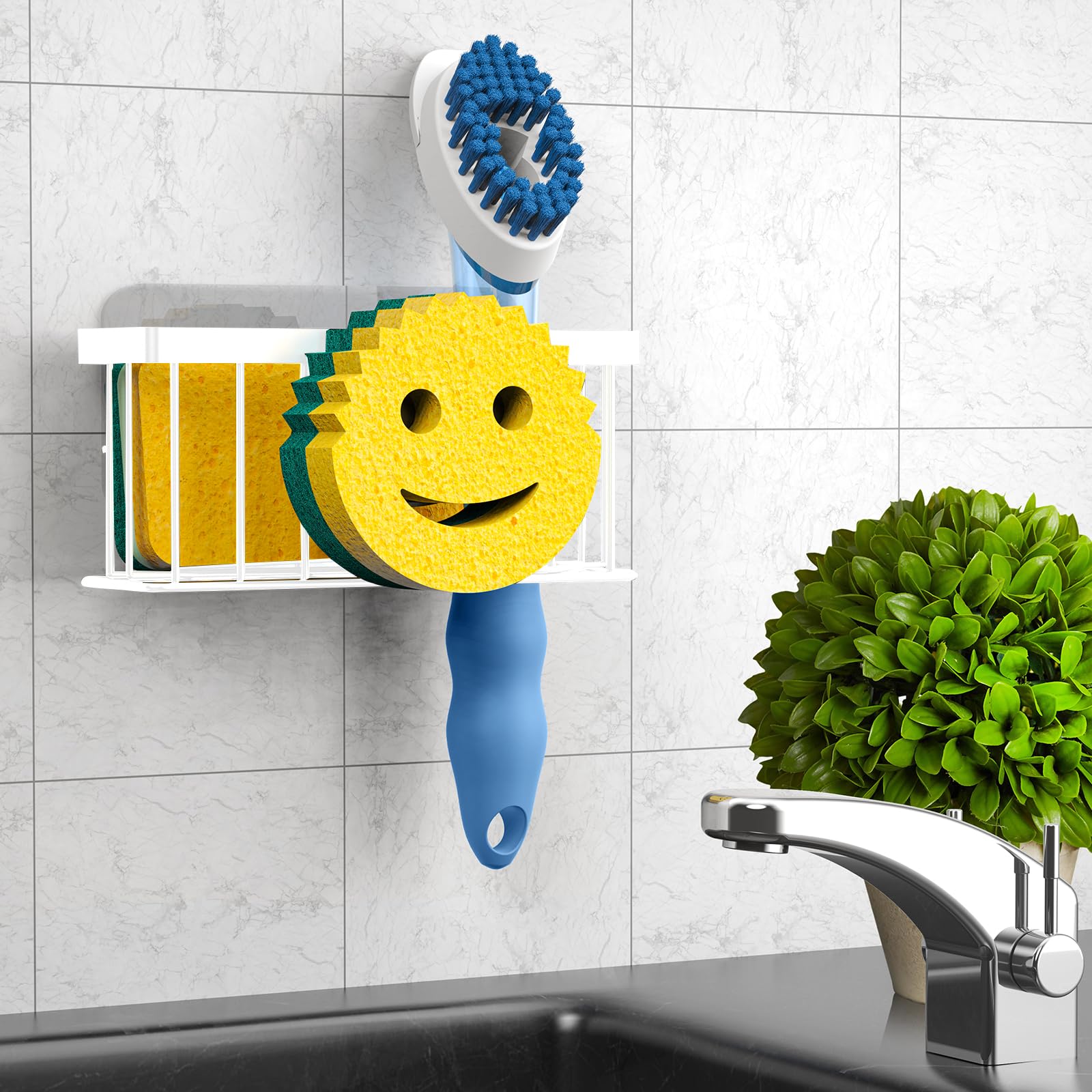 Sponge Holder Smiley Face