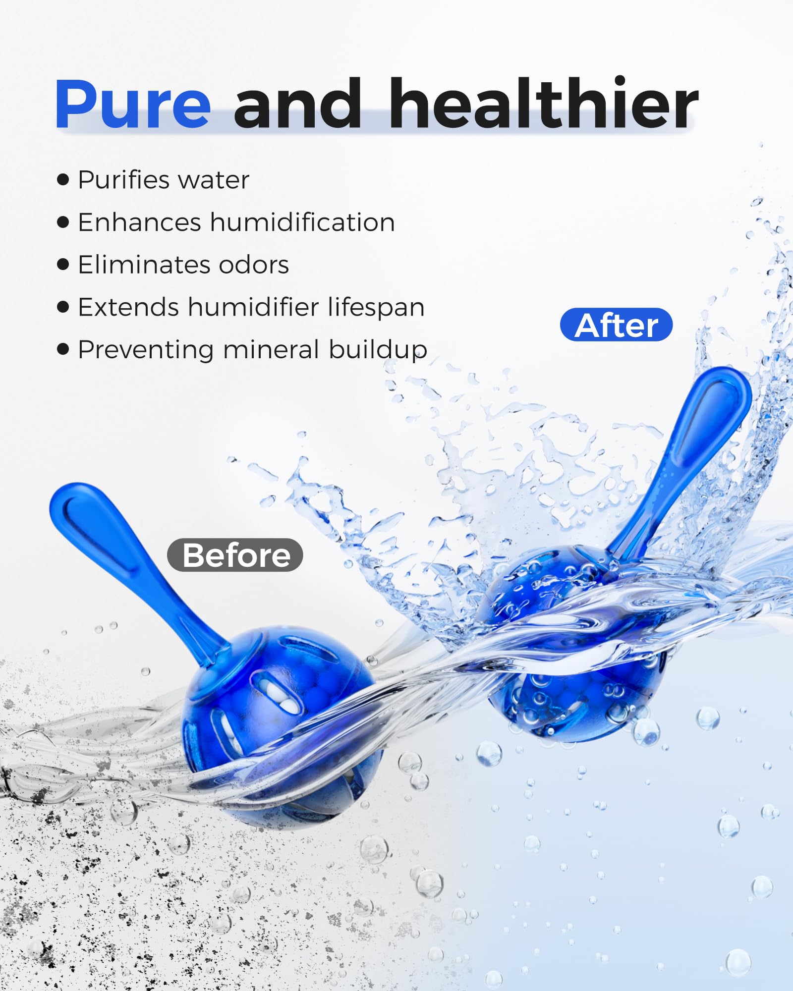 16 Pack Humidifier Cleaner Anti (16 Conut)