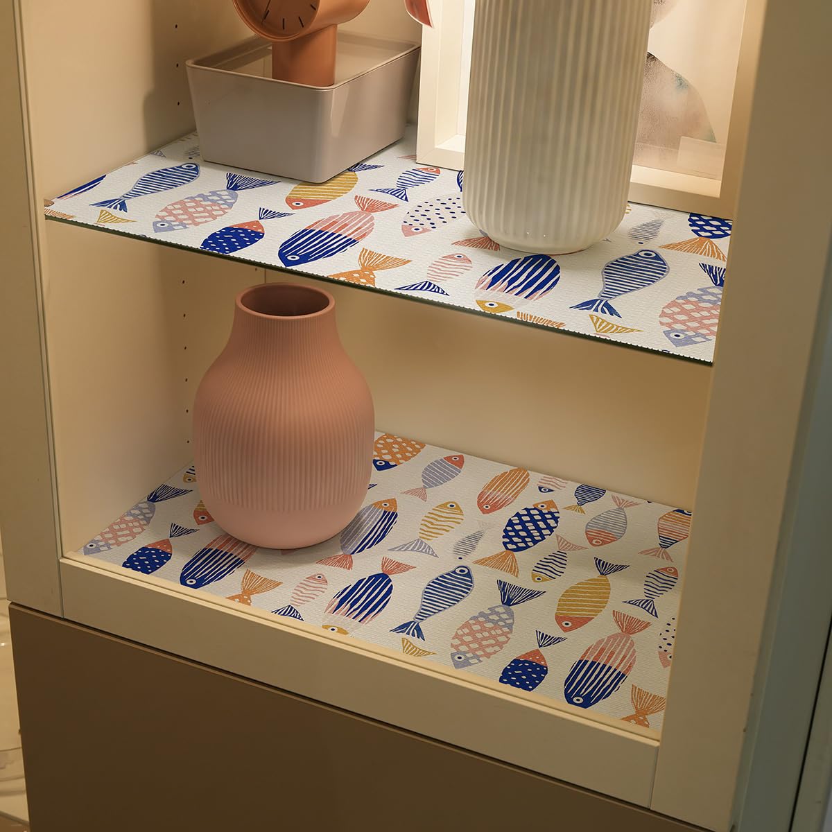 Drawer Liner Non Adhesive Shelf Liner for Cabinets 12in x 10ft