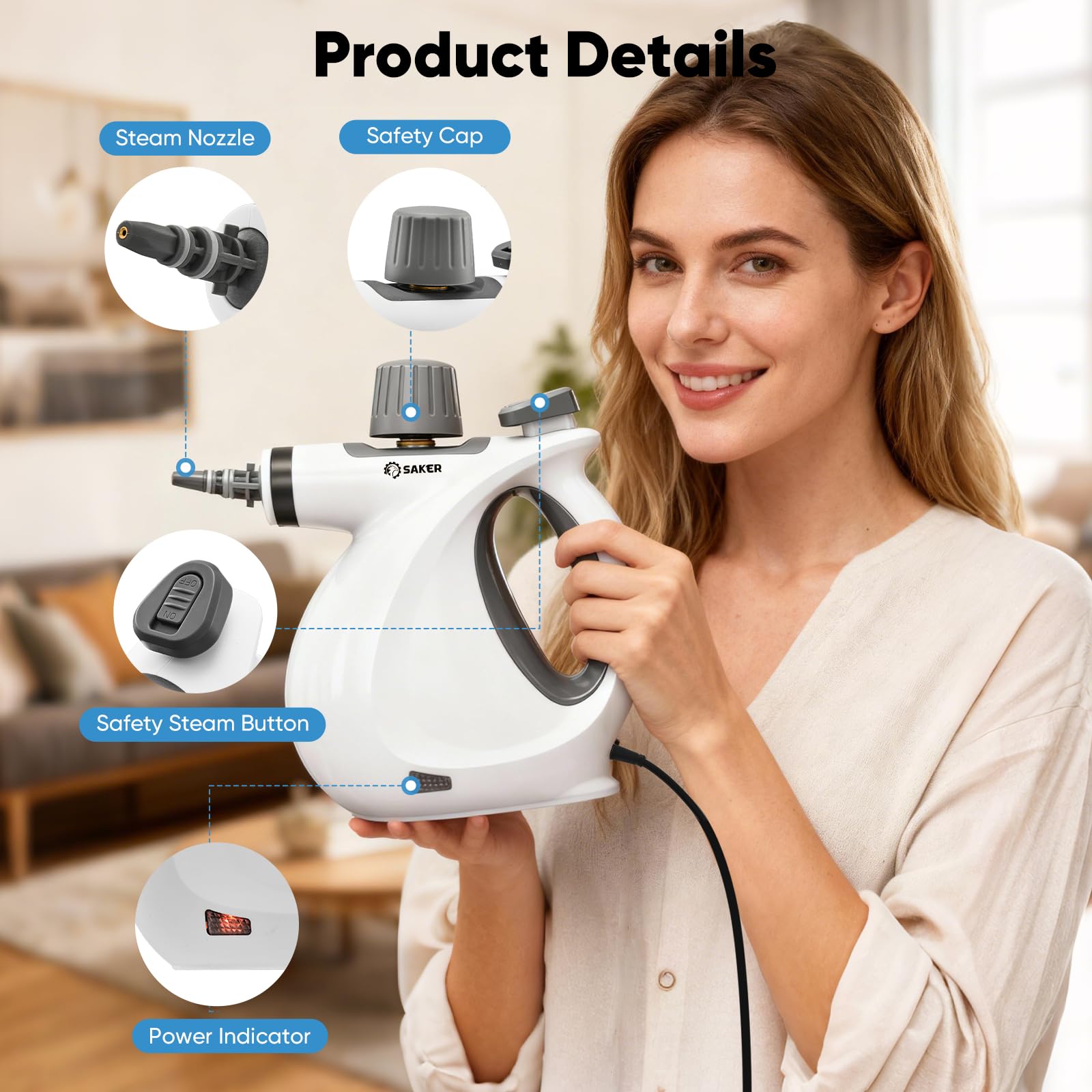Handheld Steam Cleaner New