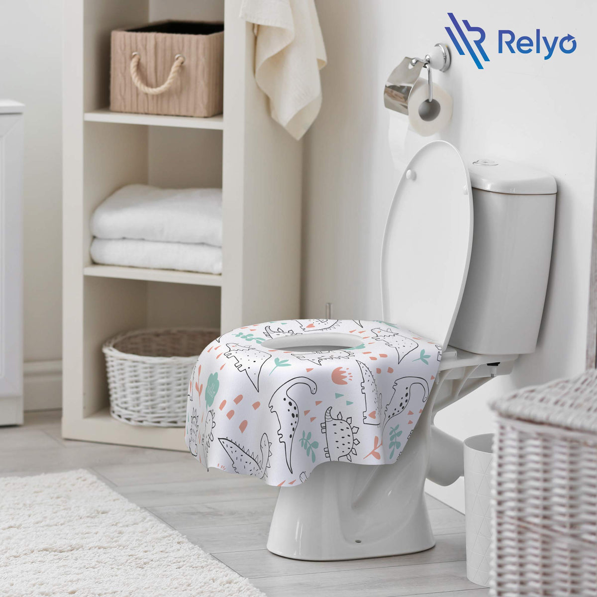 Disposable Toilet Seat Cover for Travel (20 Count)