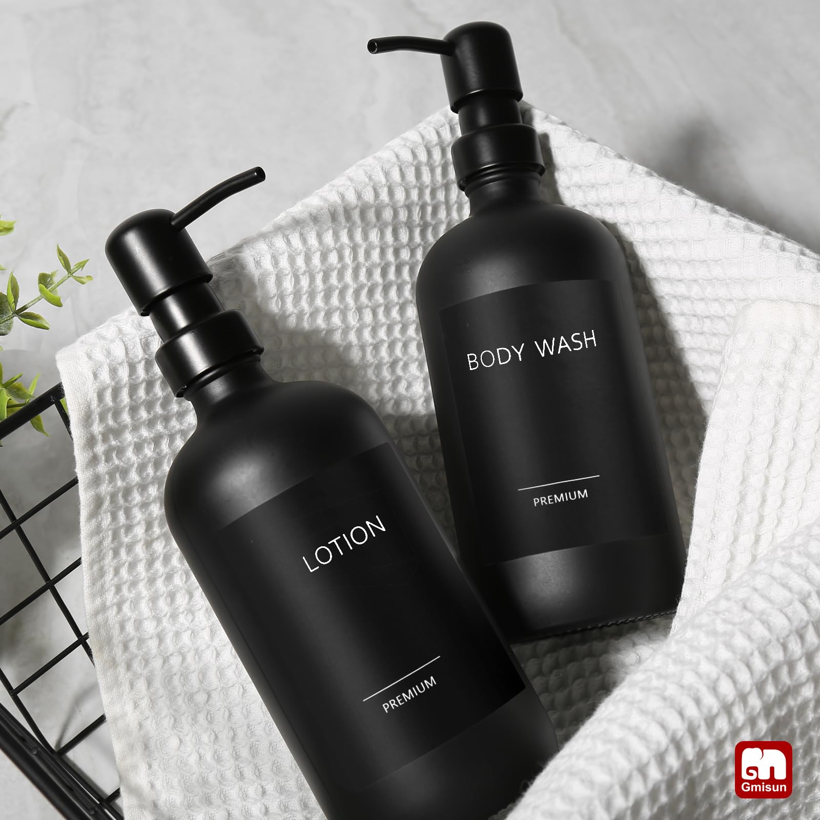 Black Soap Dispenser (2 Count)