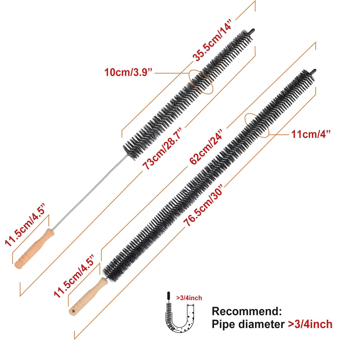 Dryer Cleaner Vent Brush