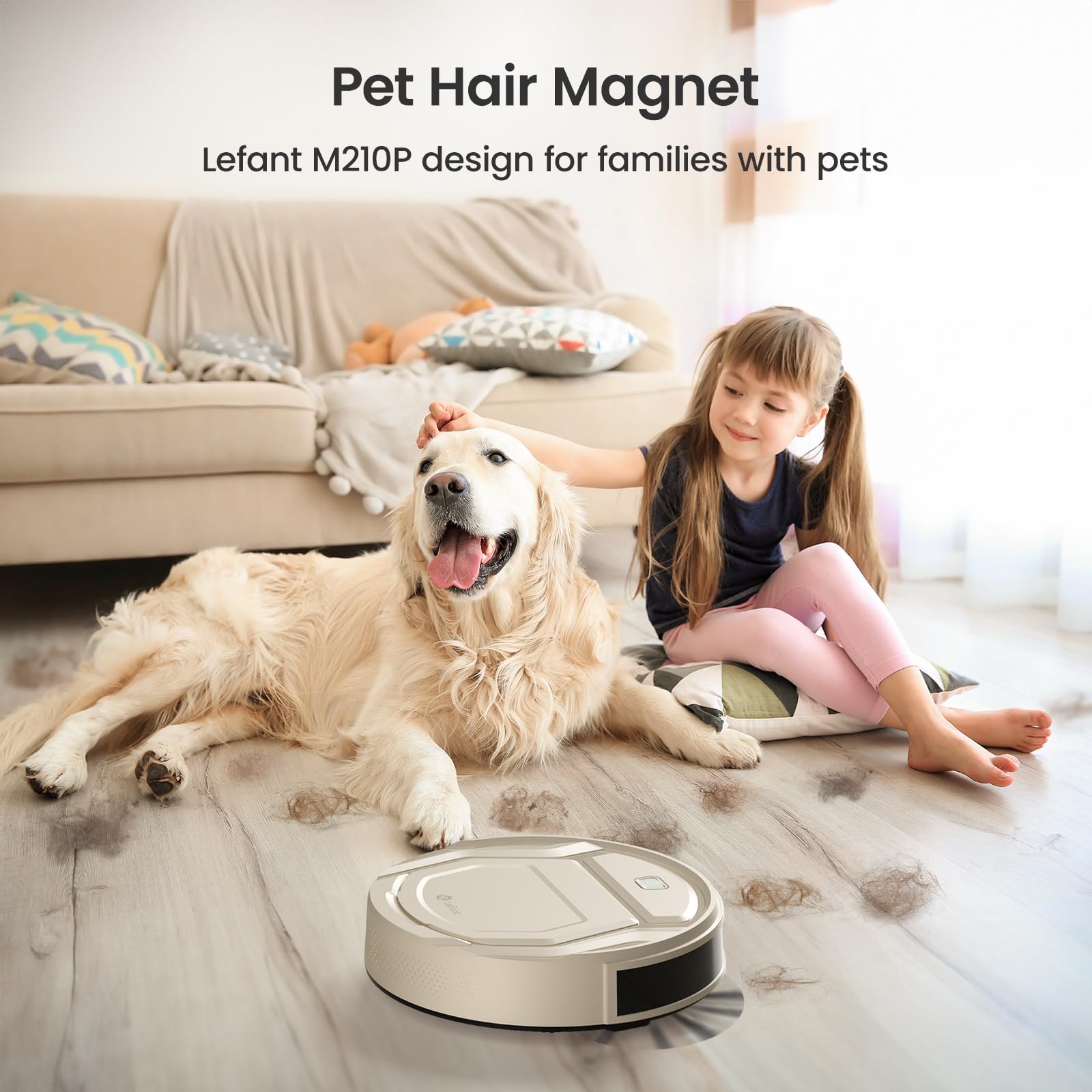 Robot Vacuum Slim Quiet