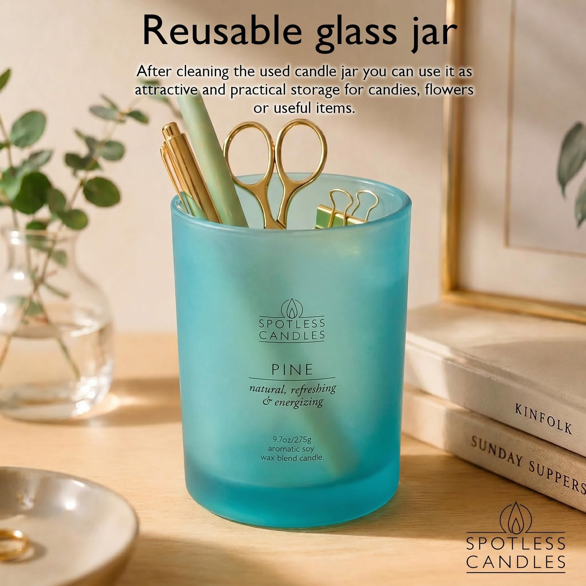 Pine Candle; 9.7 oz