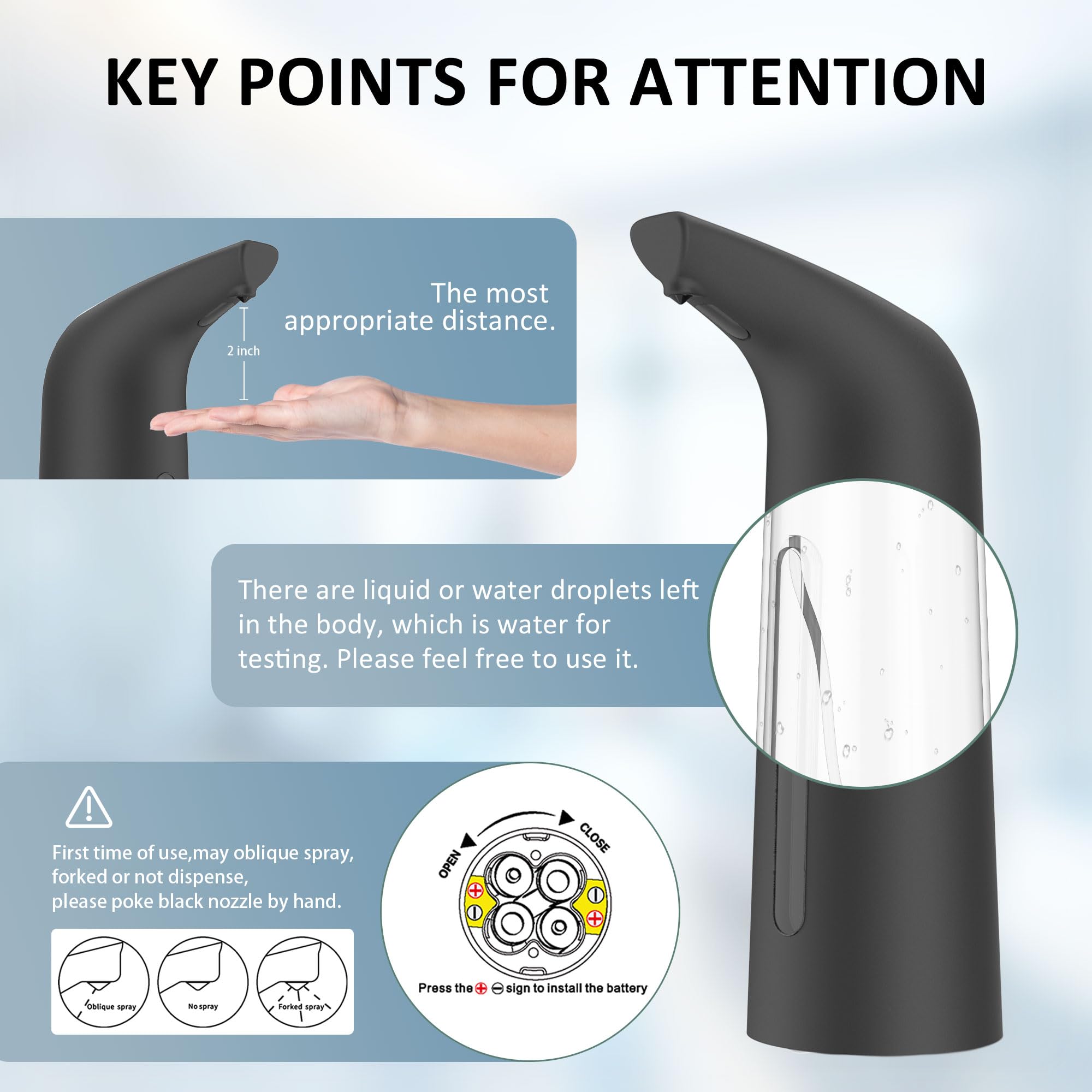 Automatic Liquid Soap Dispenser
