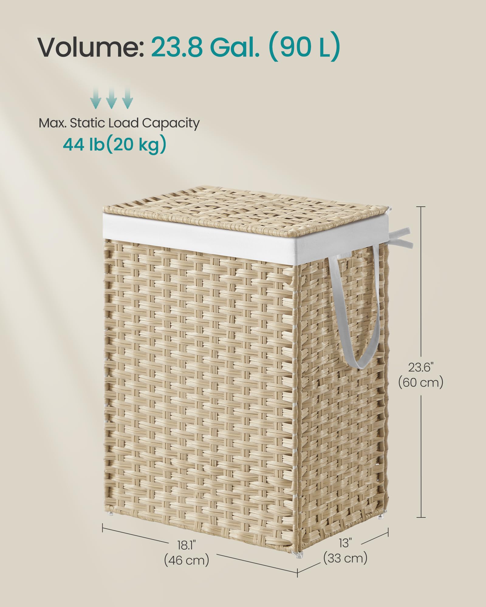 Laundry Hamper with Lid