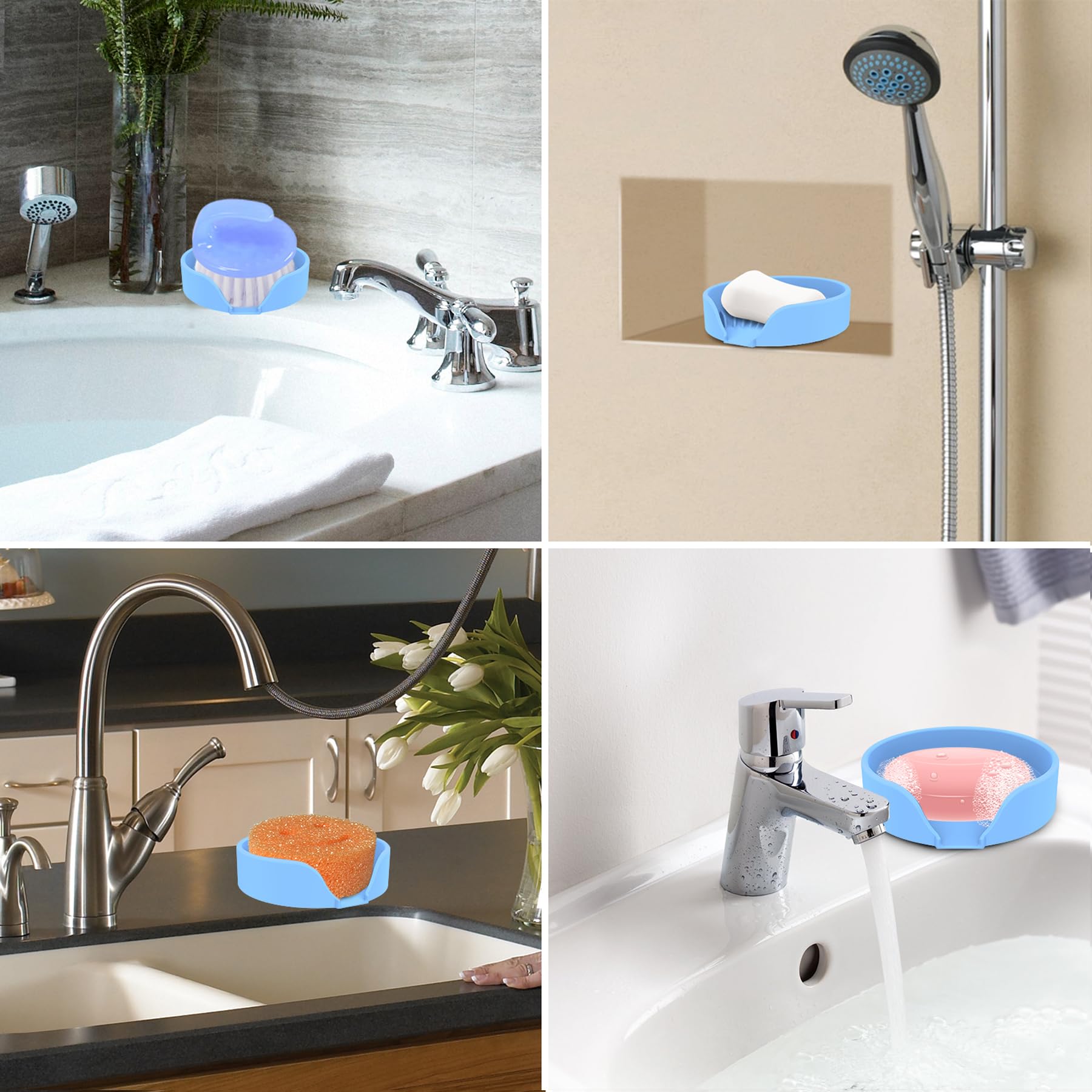 Self Draining Soap Dish