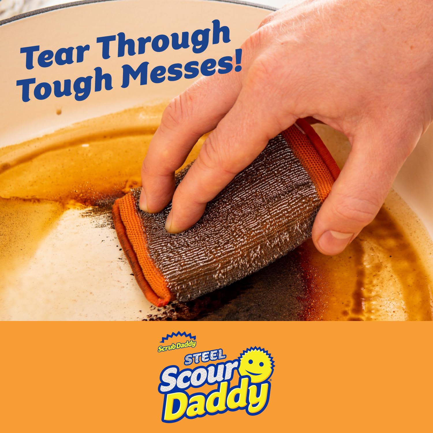Large Steel Scouring Pads (18 Count)