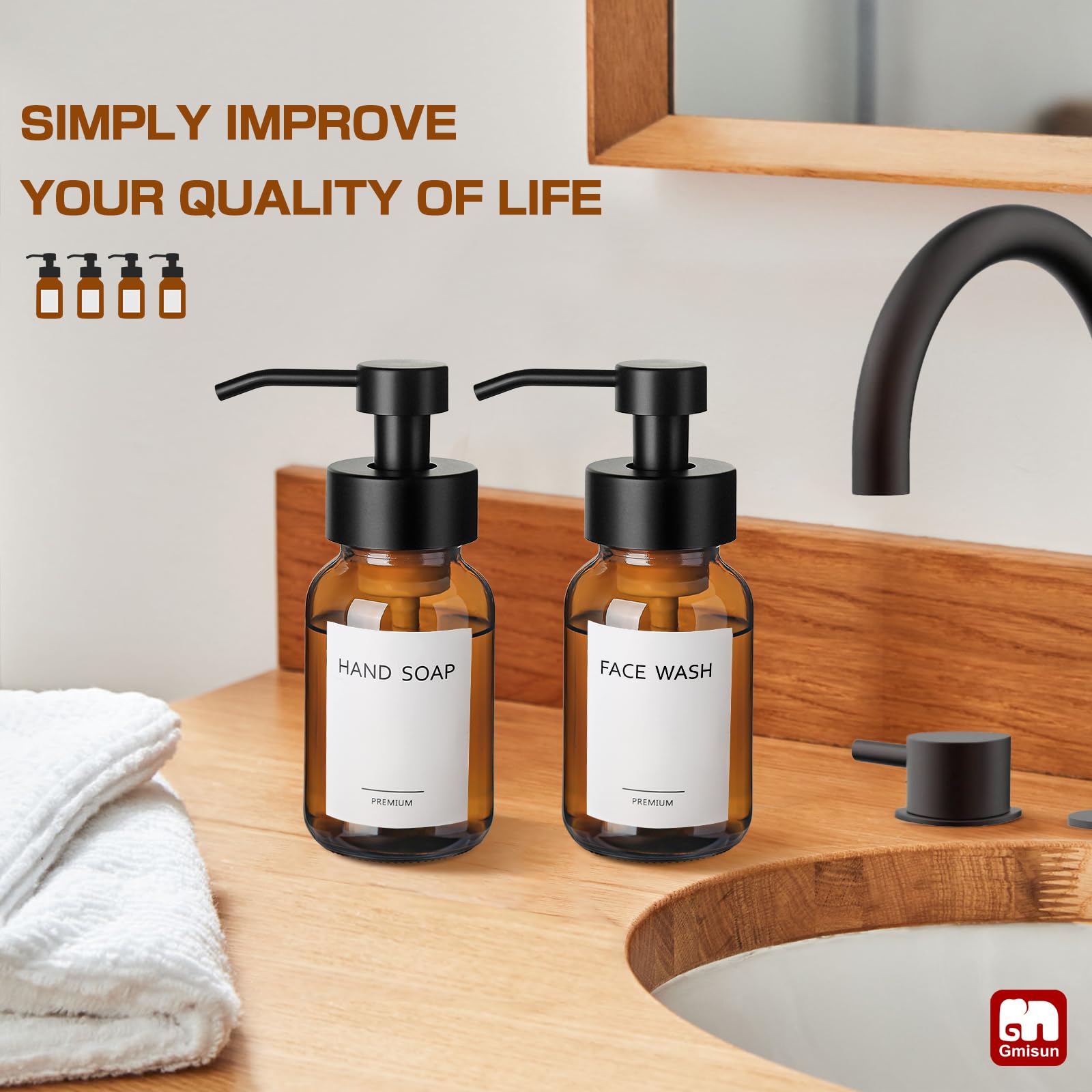 Foaming Soap Dispenser (4 Count)