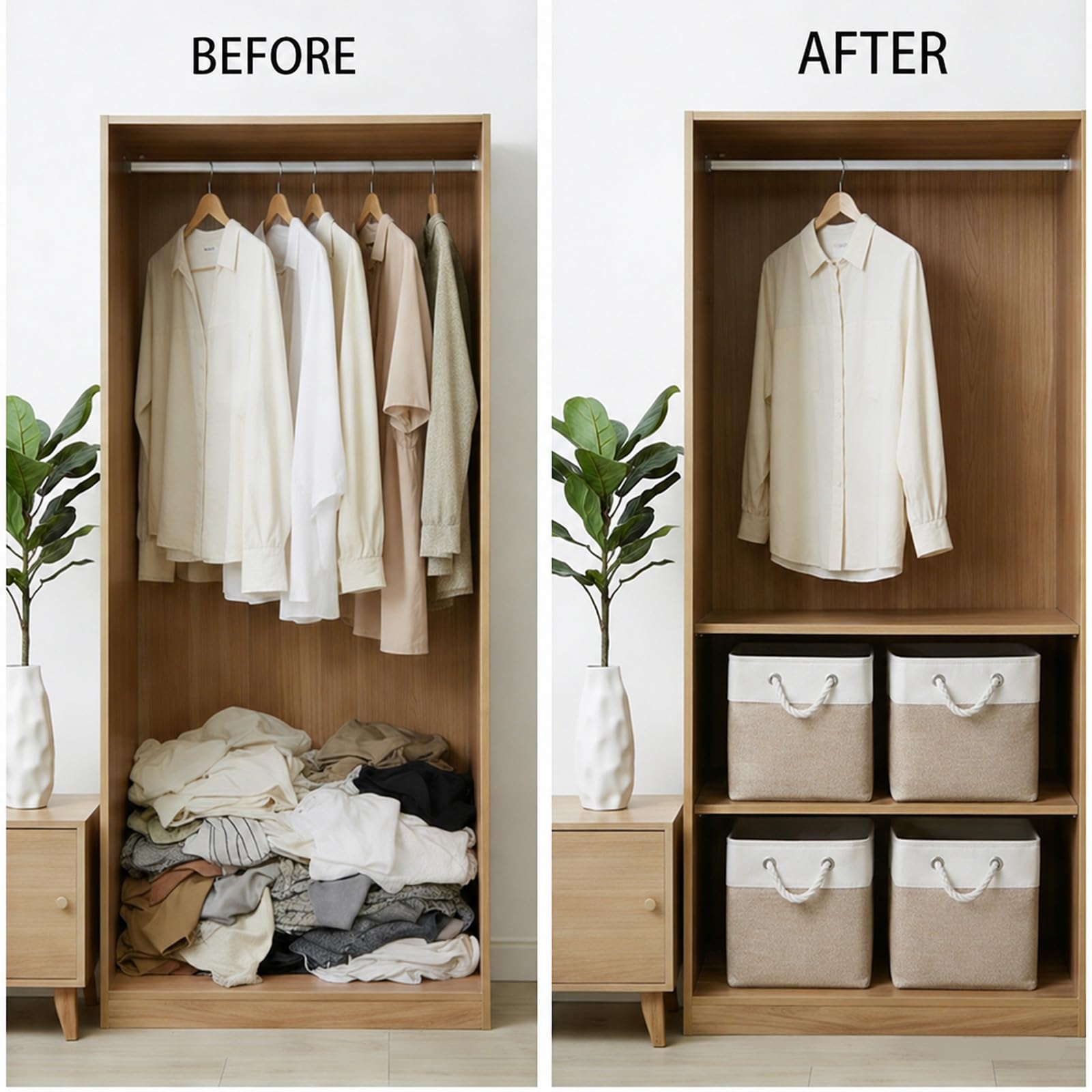 Cube Storage Bins (6 Count)