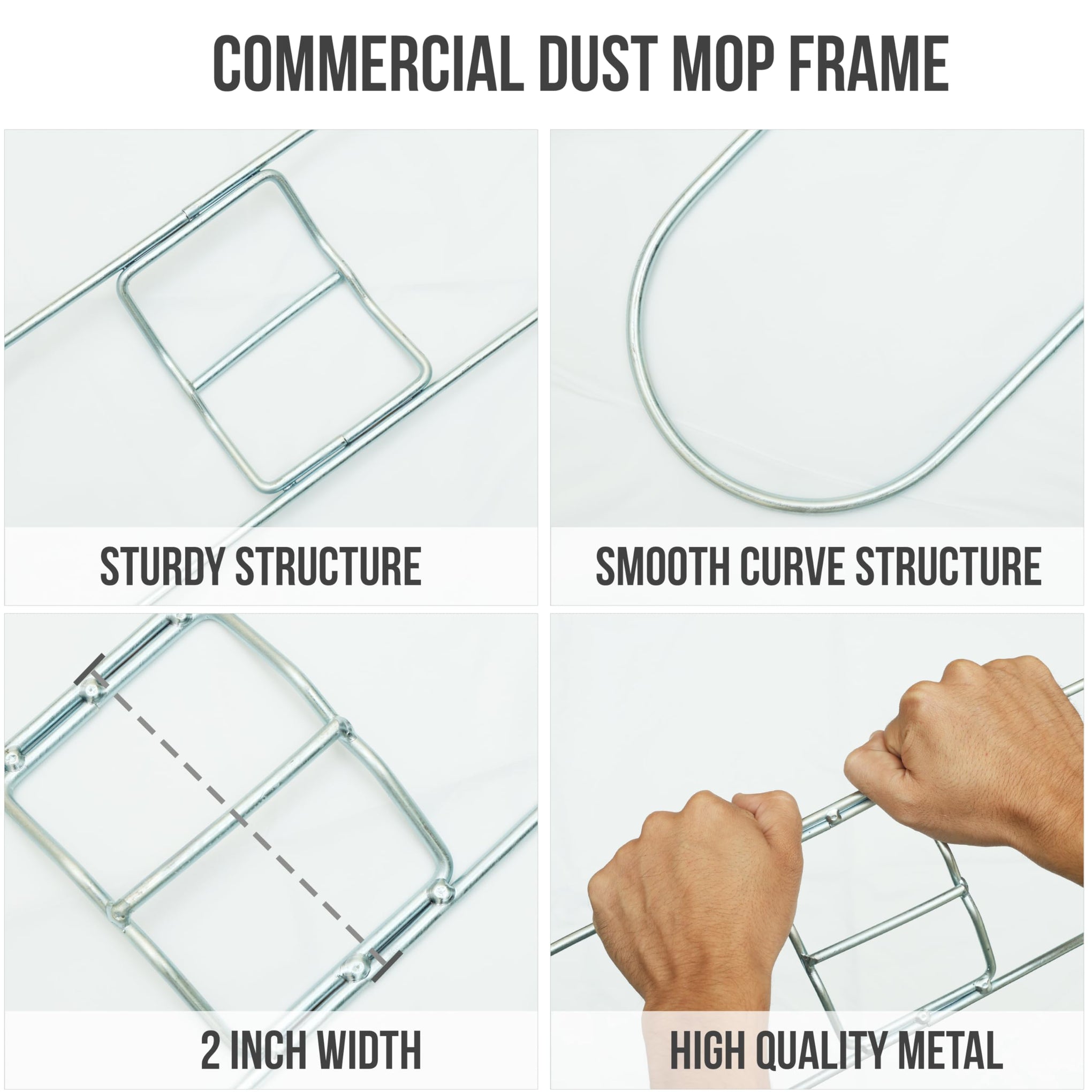 Commercial Dust Mop Frame 36 Inch (3 Count) - ModHome Supplies