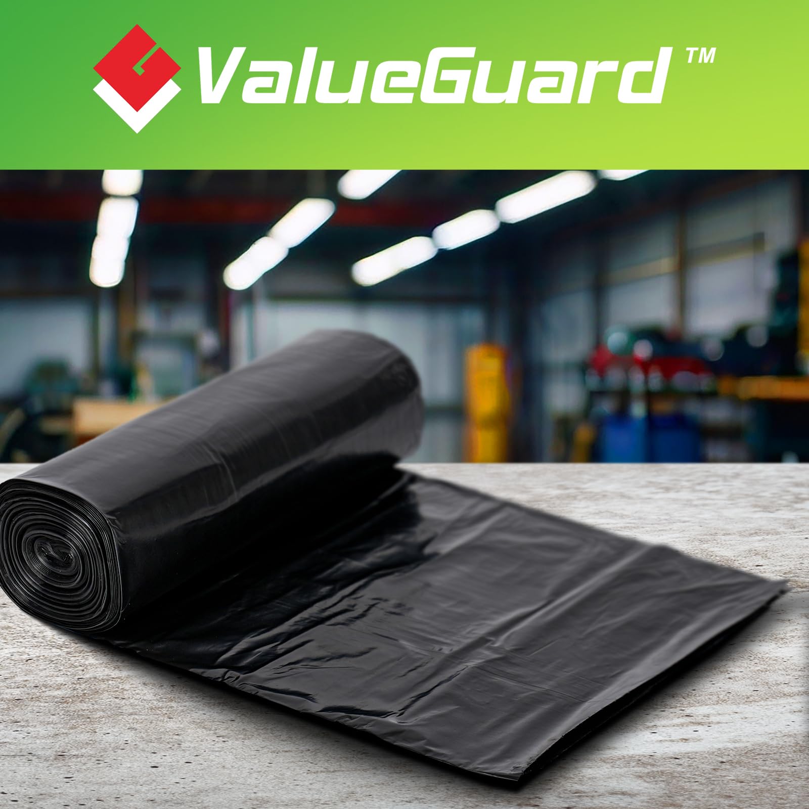 150 Count 55 60 Gallon Trash Bags