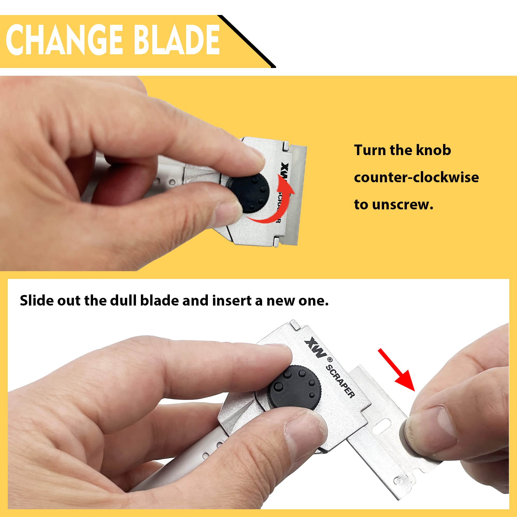 Razor Blade Paint Scraper Set