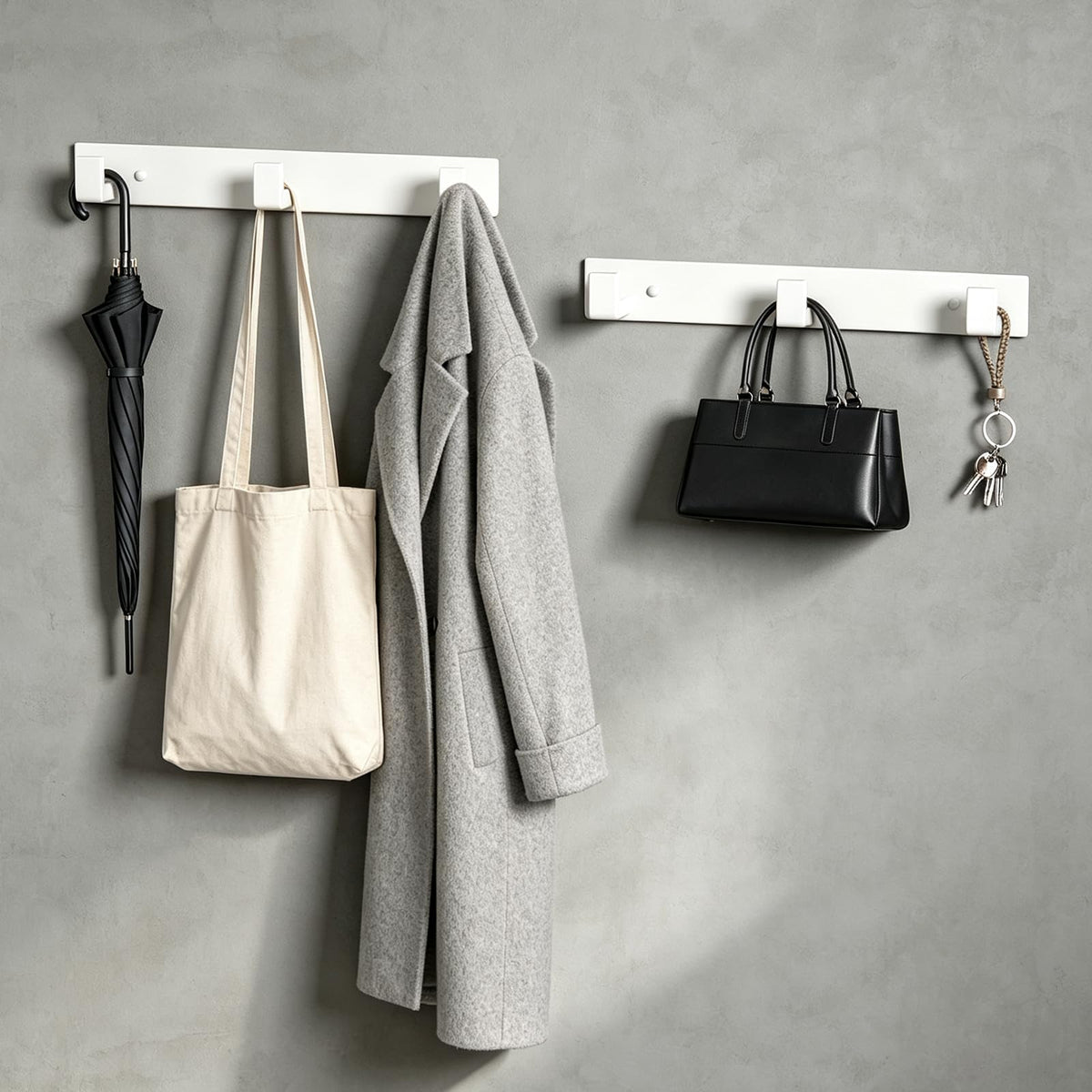 Stainless Steel Wall Coat Rack