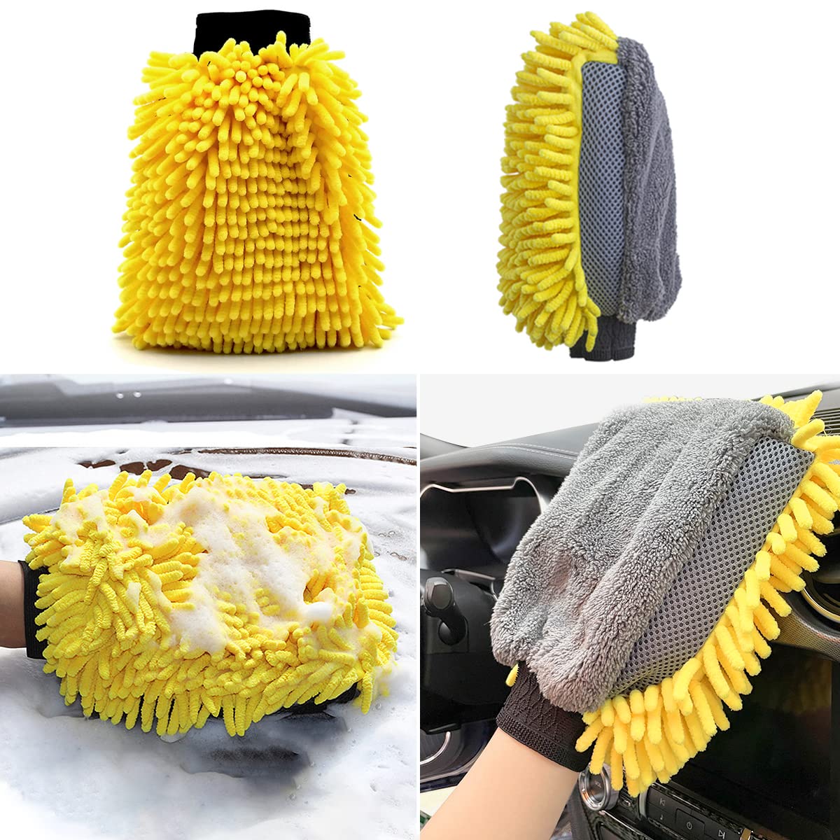 Car Wash Brush with Long Handle