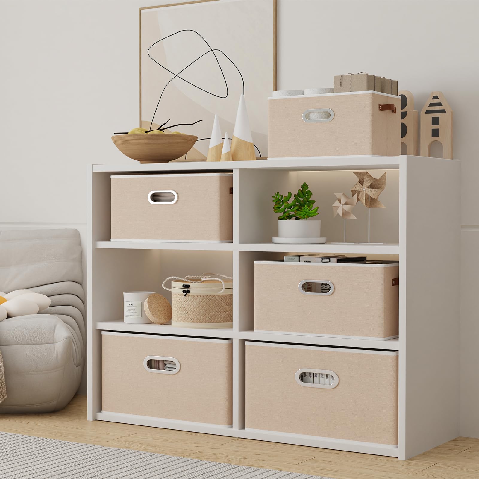 Collapsible Fabric Storage Bins