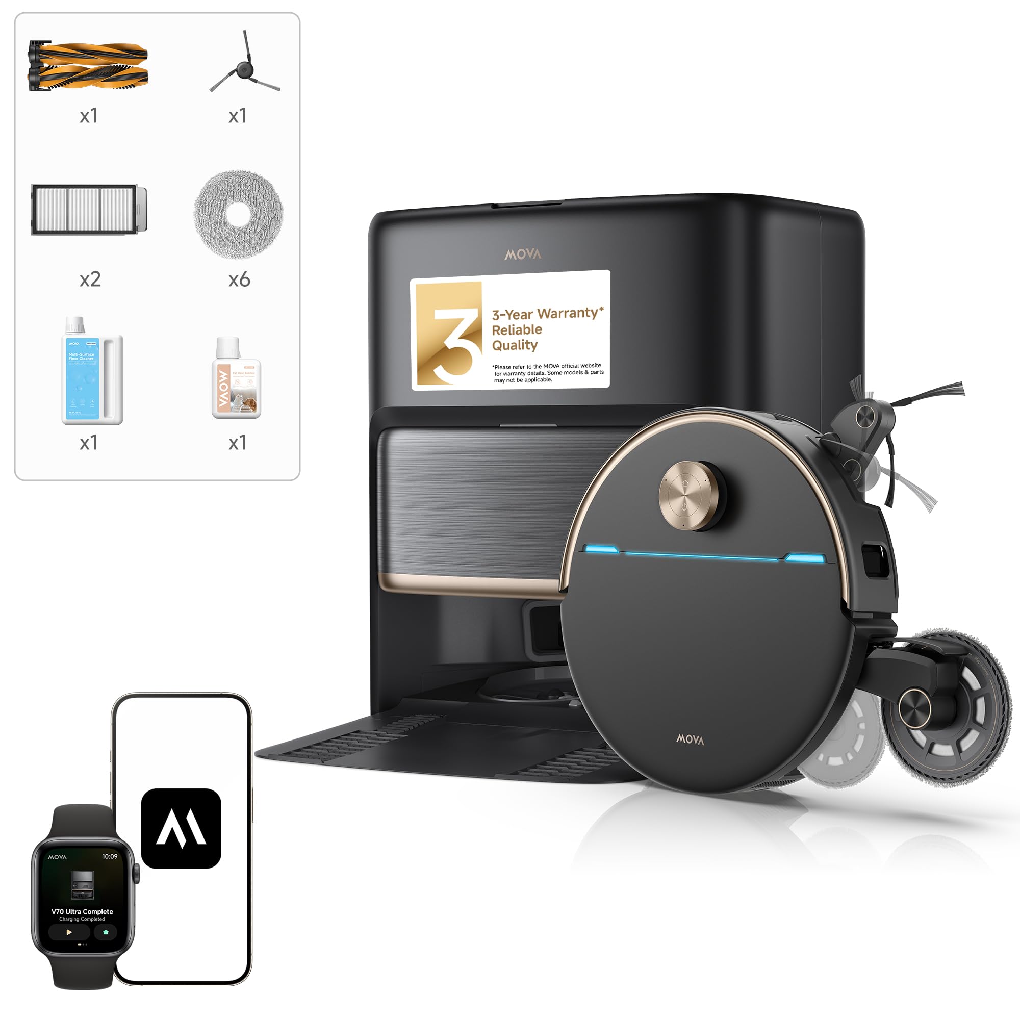 V70 Ultra Complete Robot Vacuum and Mop