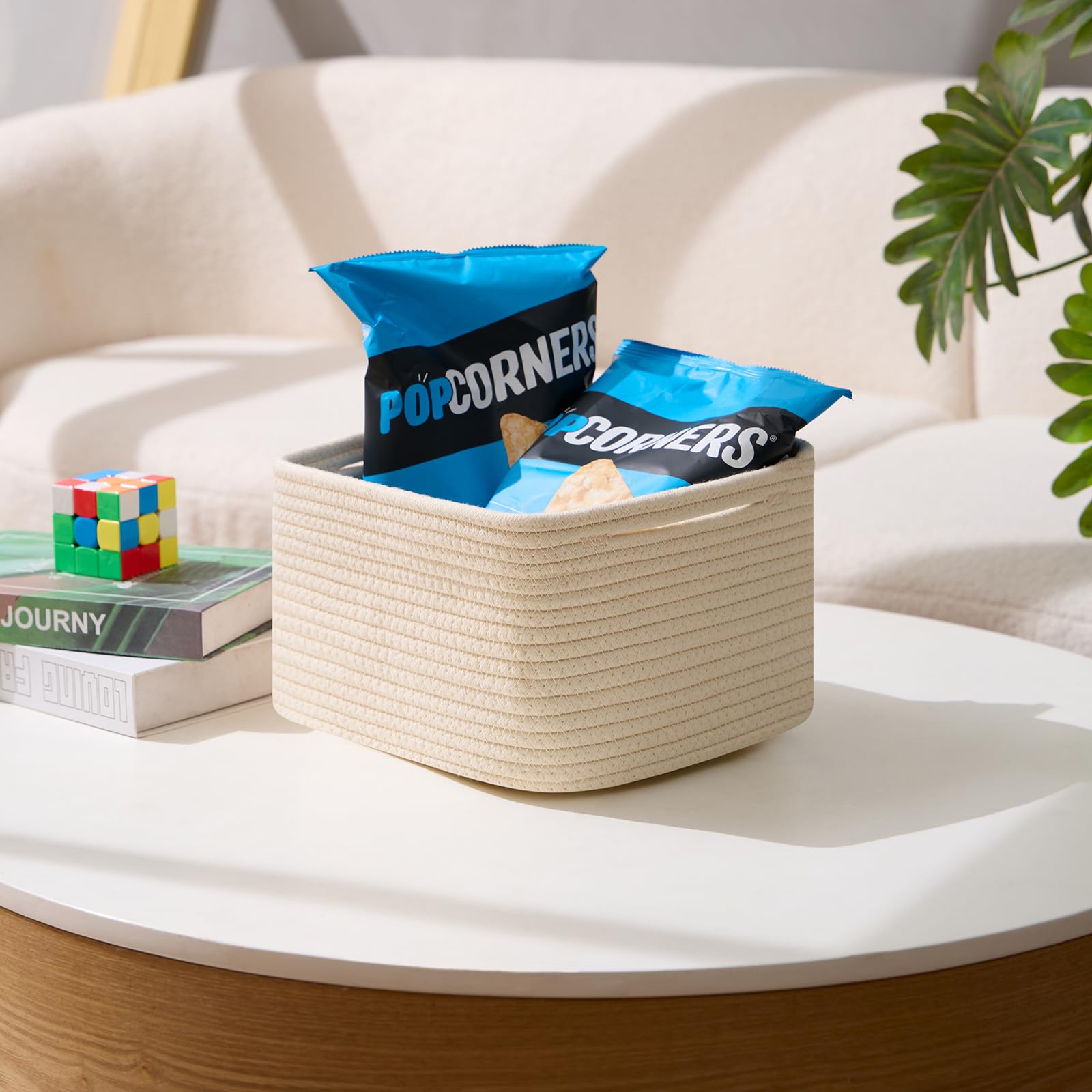 Small Organizing Baskets for Cubes Shelf (3 Count)