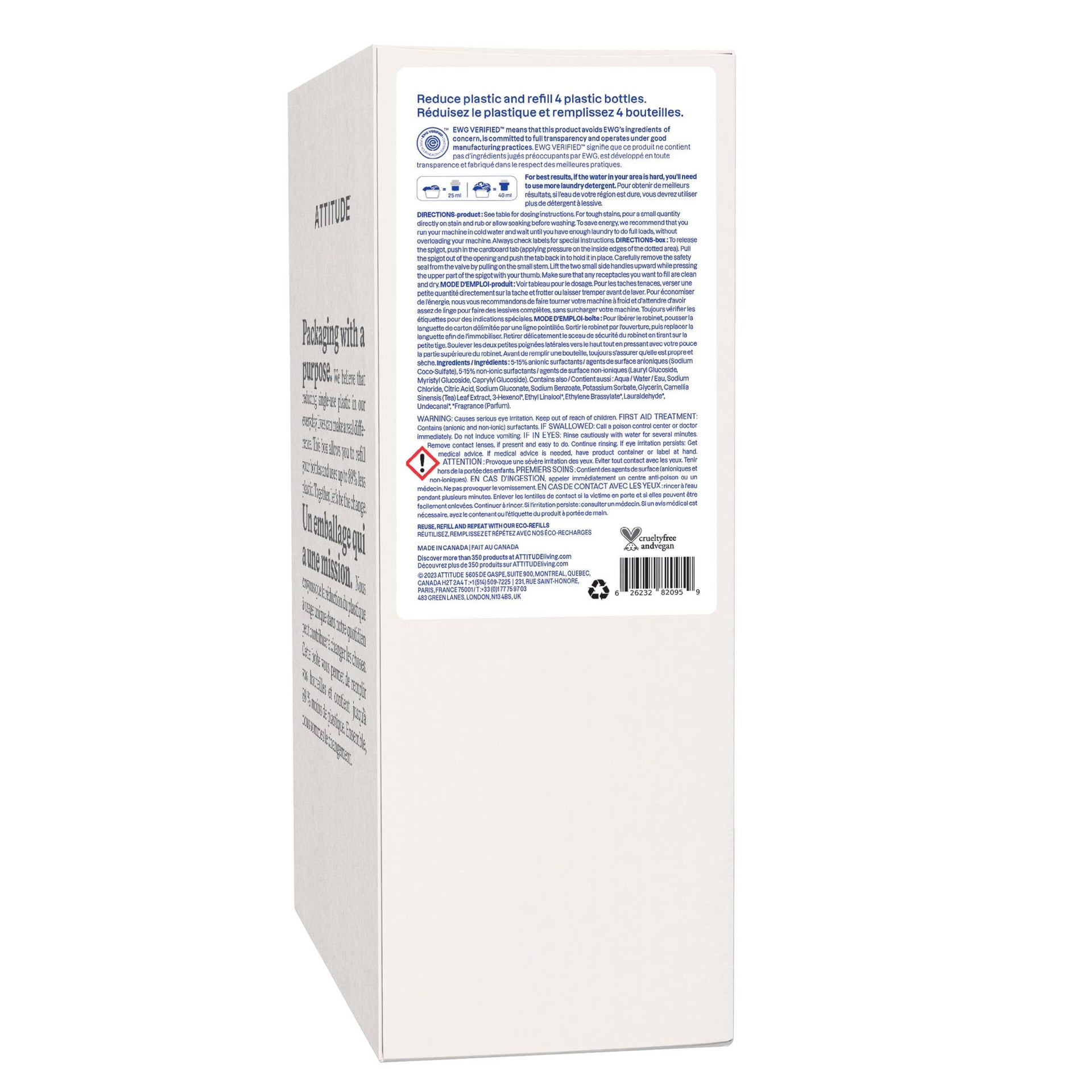 Liquid Laundry Detergent Refill (135.26 Fl Oz)