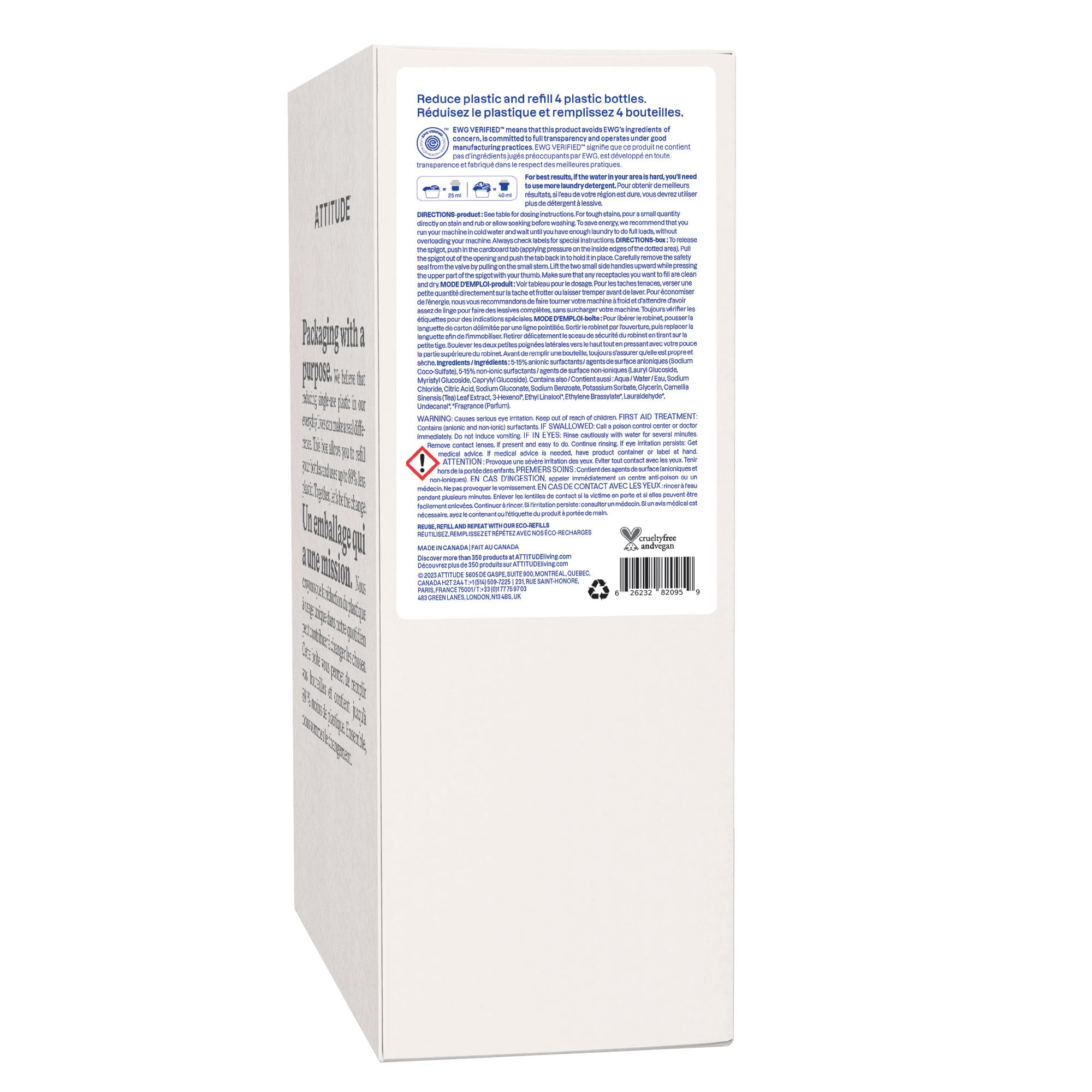 Liquid Laundry Detergent Refill (135.26 Fl Oz)