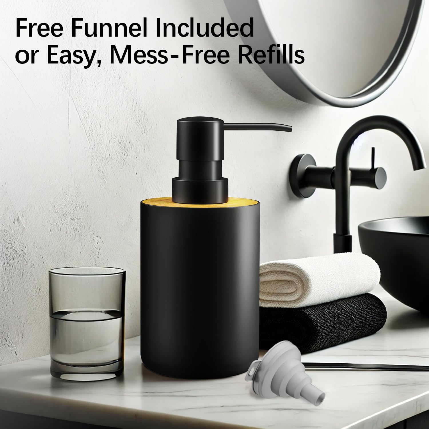Soap Dispenser for Bathroom and Kitchen