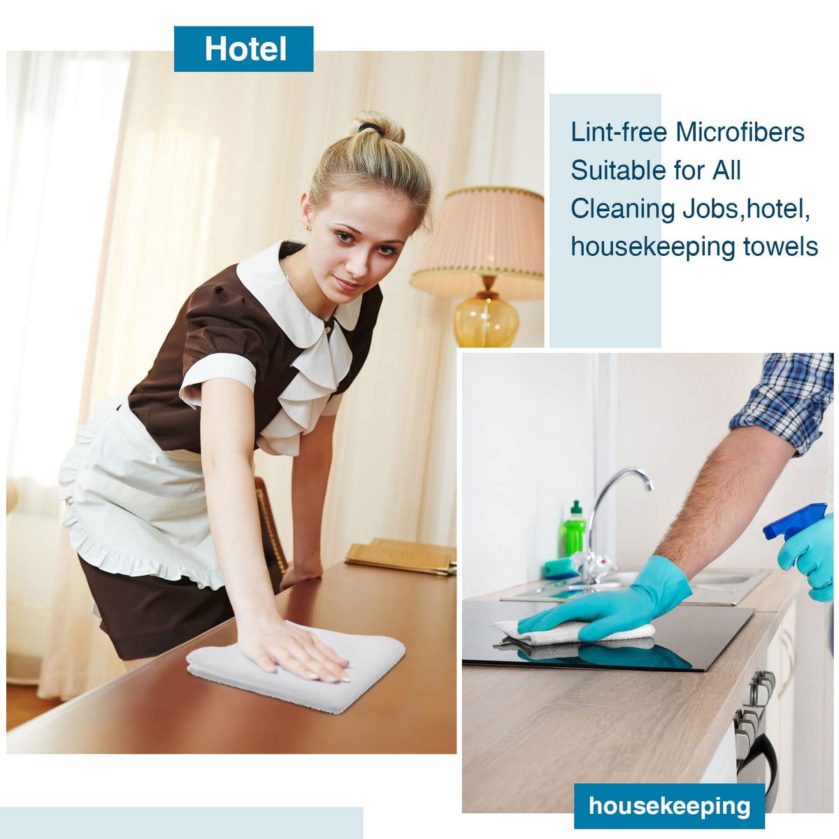 200 Microfiber Cleaning Cloths