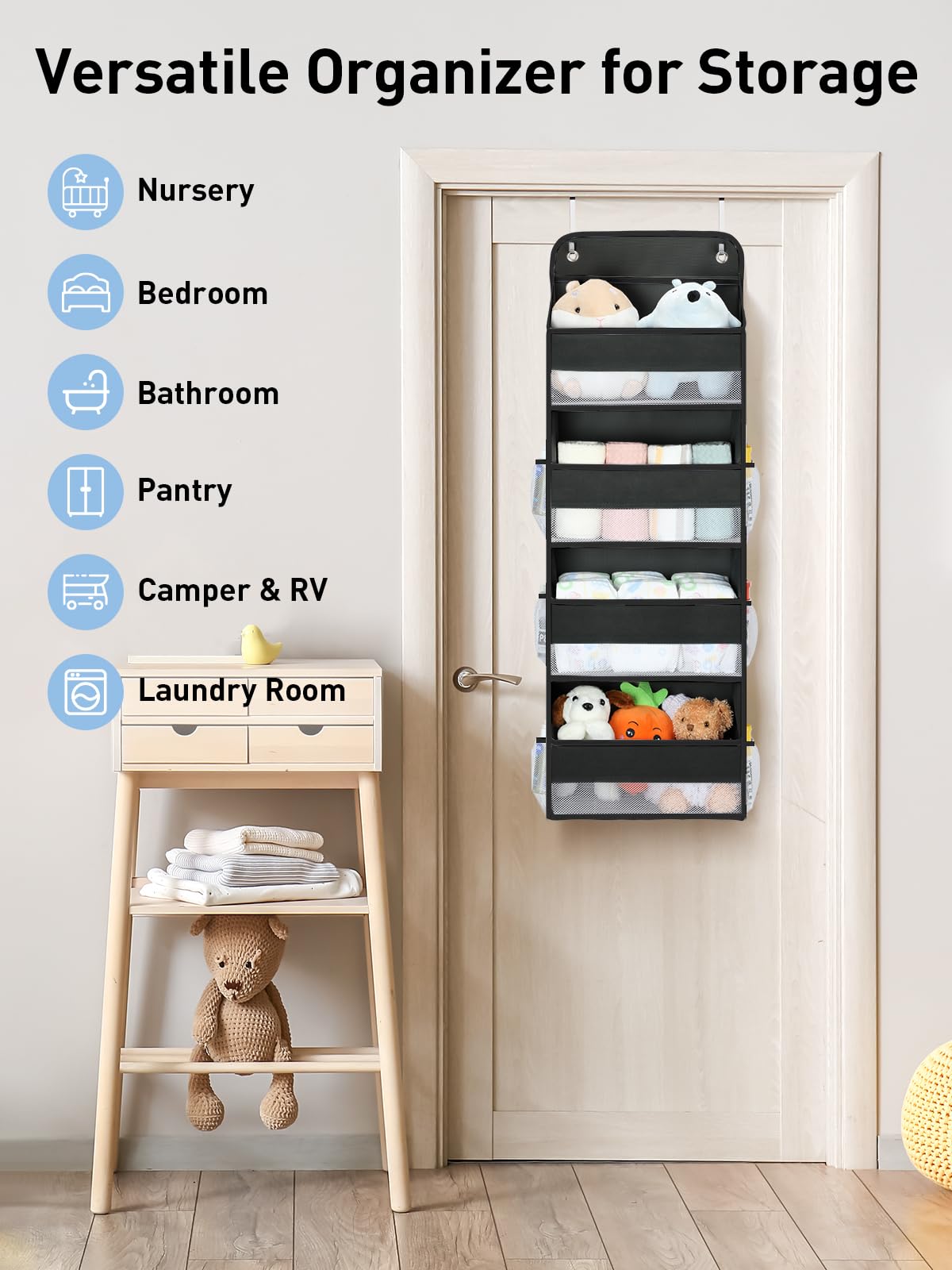 1 Pack Over the Door Organizer
