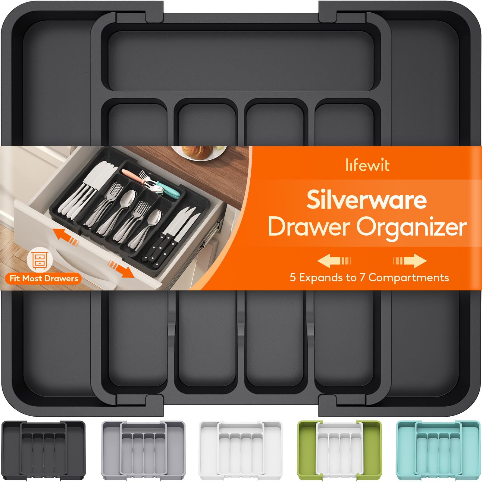 Silverware Drawer Organizer