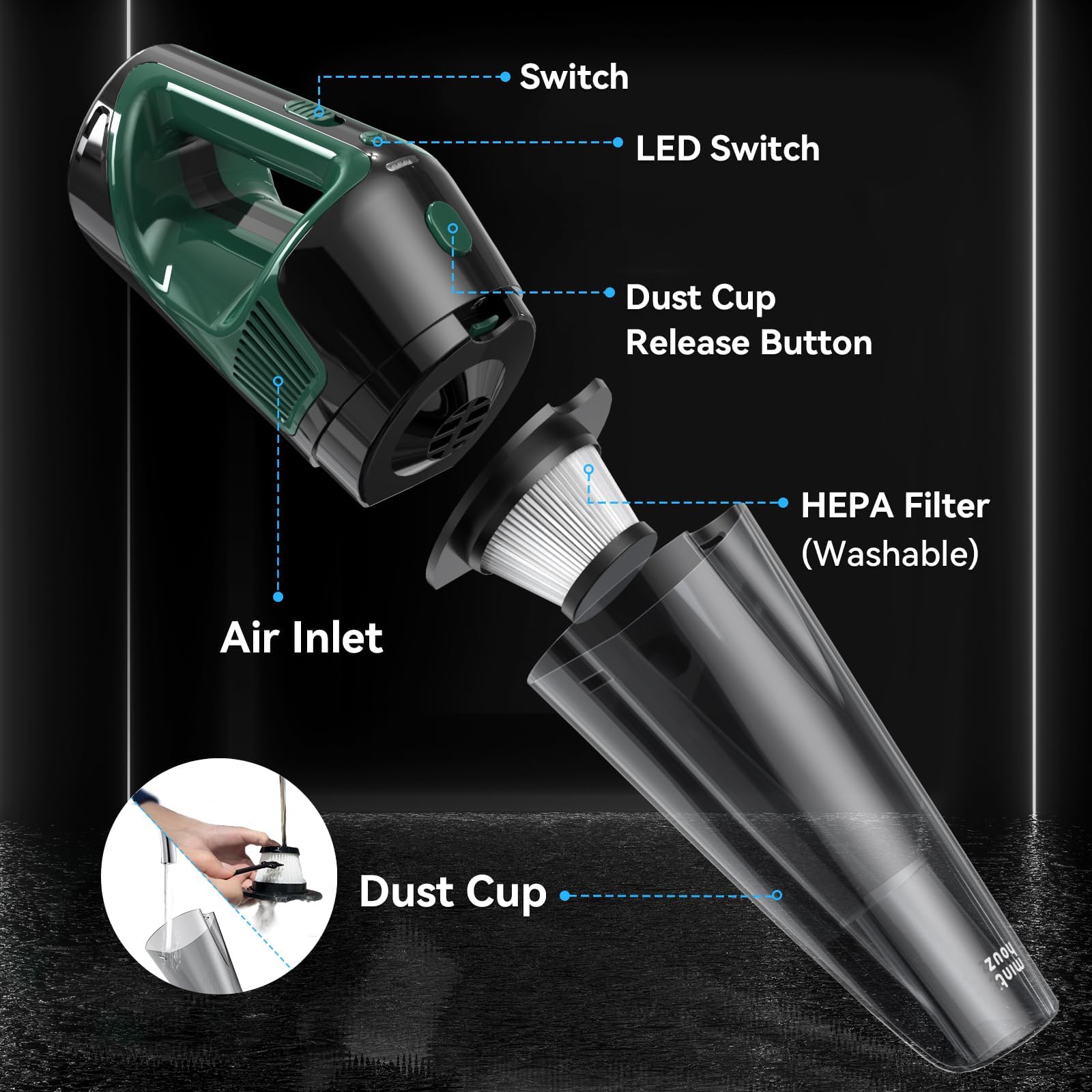 Cordless Handheld Vacuum