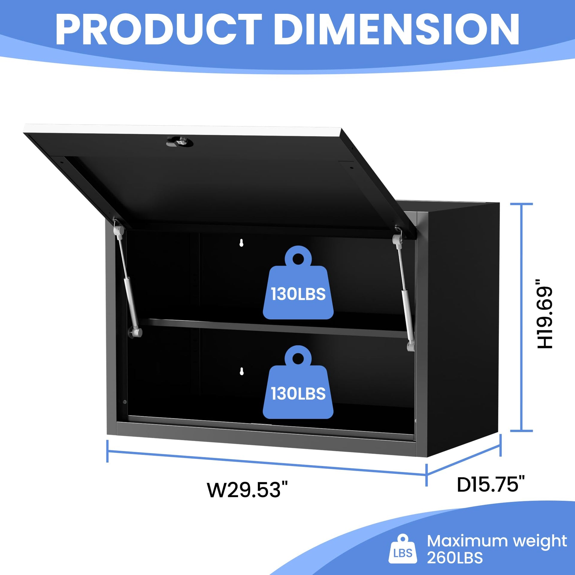 Metal Storage Cabinet for Garage
