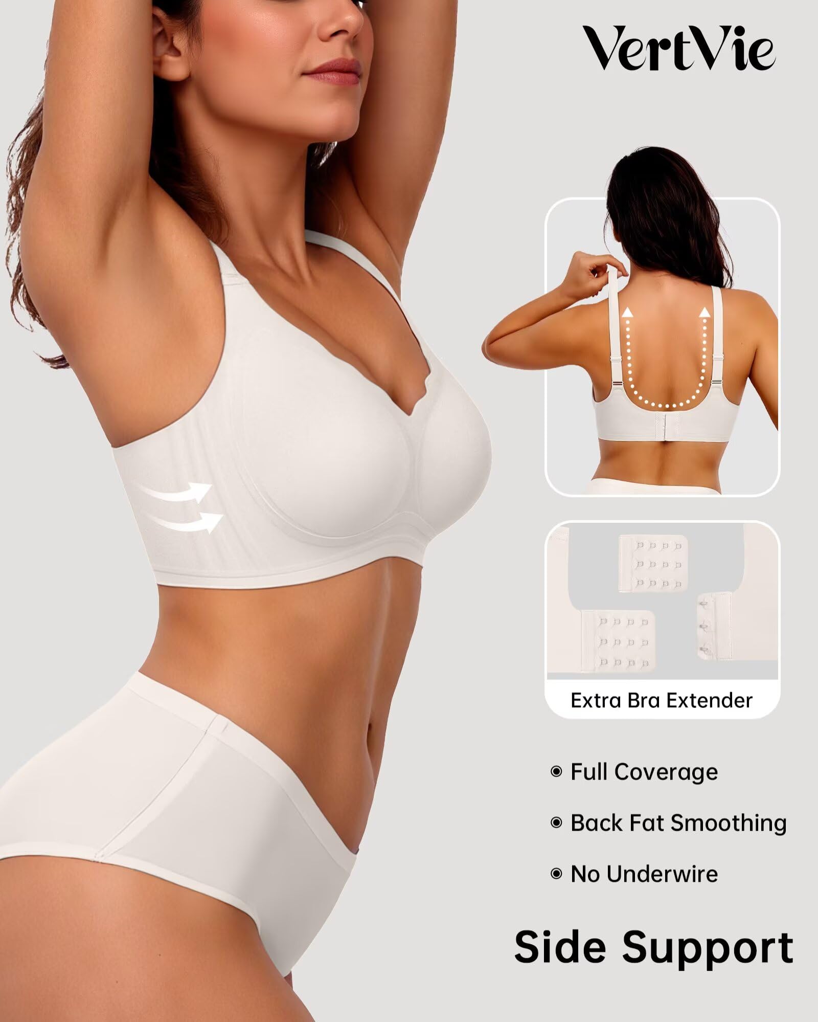Seamless Jelly Bra No Underwire Supportive Bralette