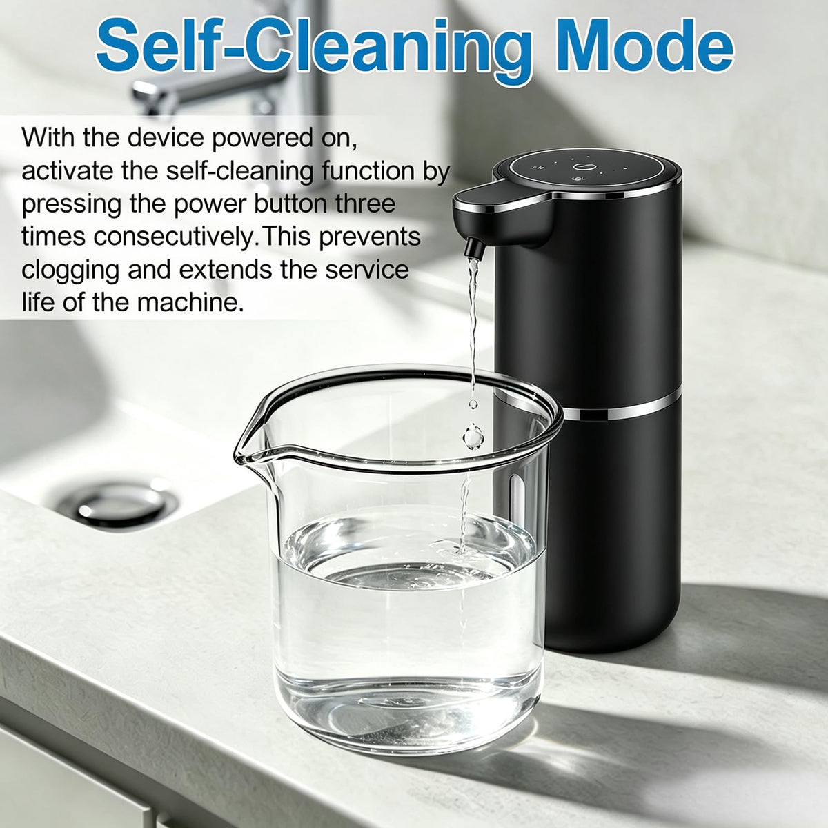 2 Pack Automatic Soap Dispensers (2 Count)