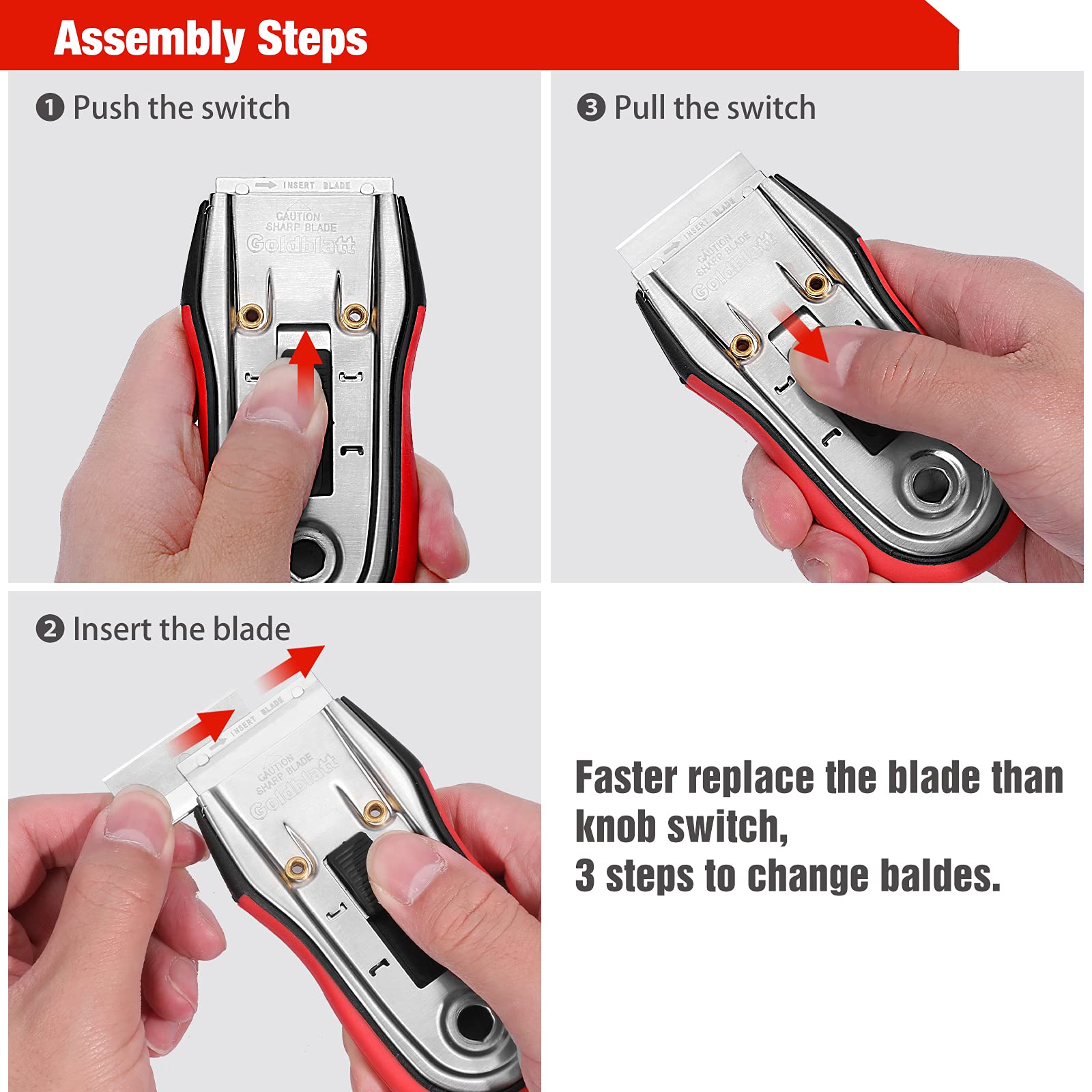 2 Piece Razor Scraper Tool with 20