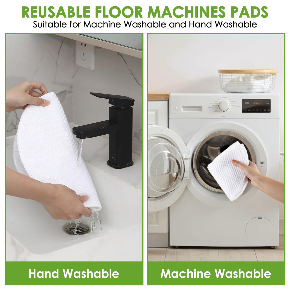 6 Pack 12" Floor Machine Pads Compatible with Oreck Commercial 437.056 (2 Count)