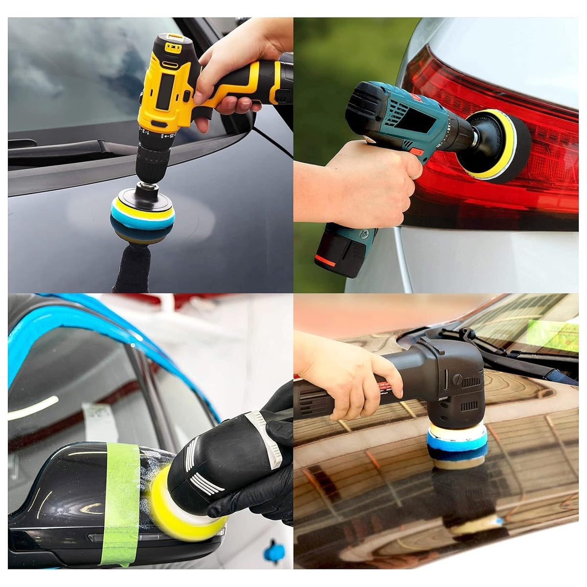 Car Foam Polishing Buffing Kit